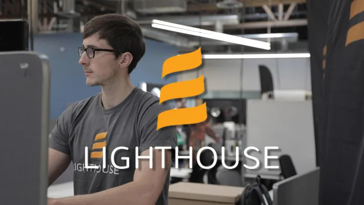 Infolink Lighthouse testimonial video thumbnail